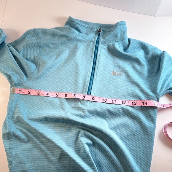 REI Girls XL Quarter Zip Performance Pullover – Blue – Youth XL - Picture 5 of 10